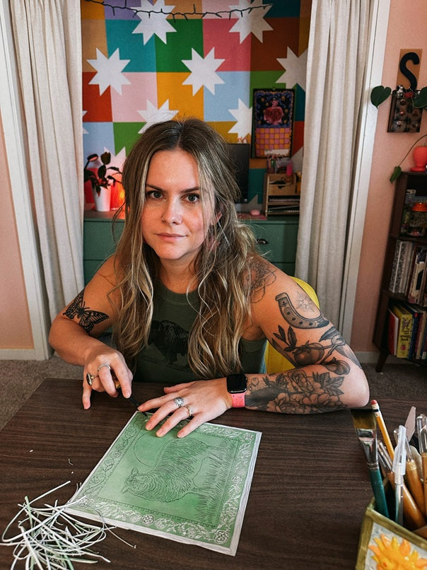 Linocut Printmaking Workshop